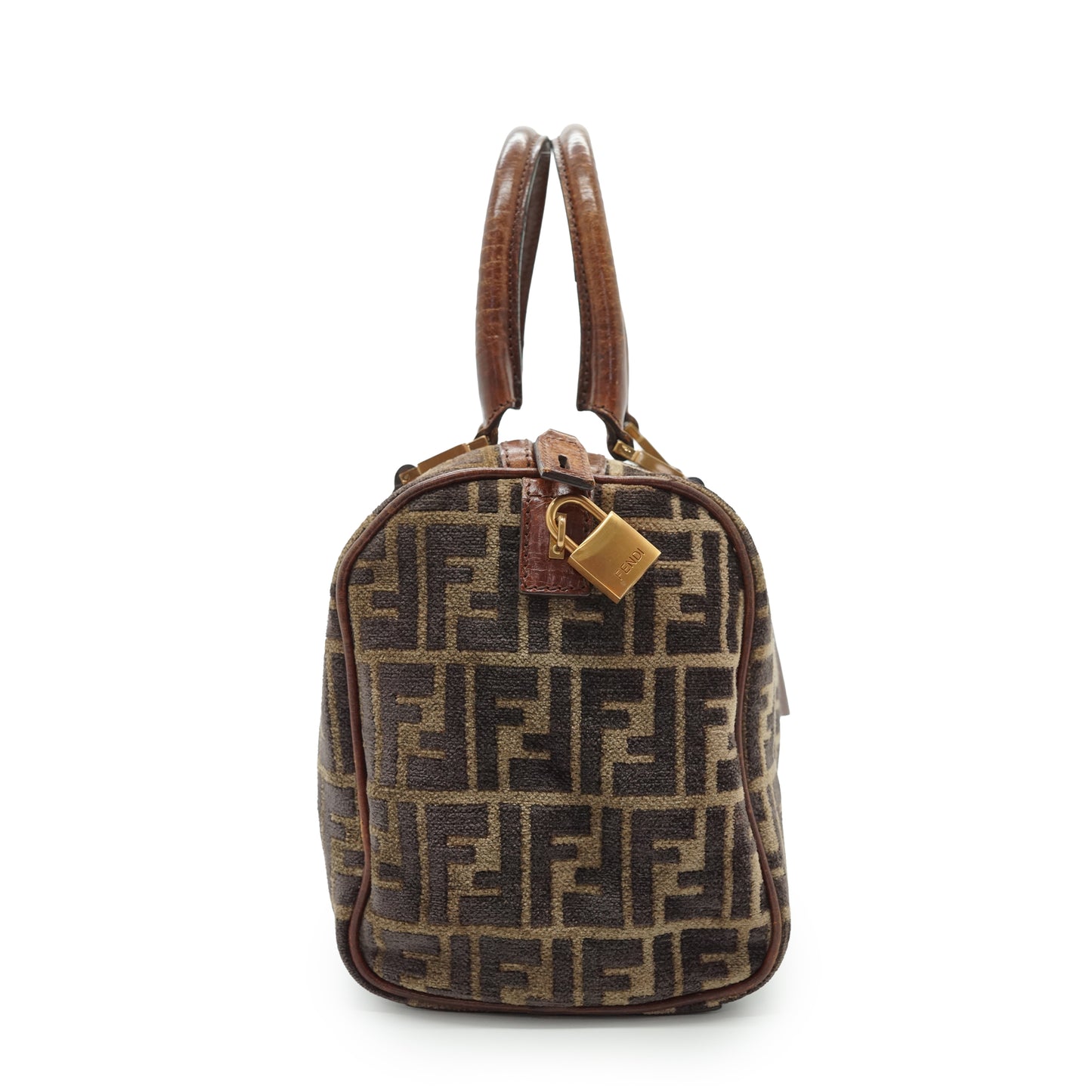 Zucca Velvet Mini Boston Bag