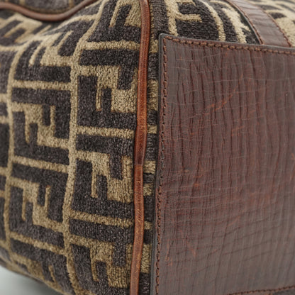Zucca Velvet Mini Boston Bag