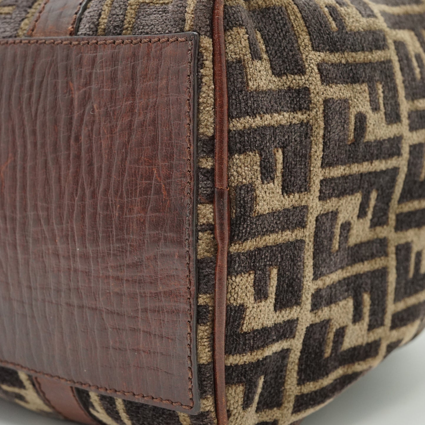 Zucca Velvet Mini Boston Bag