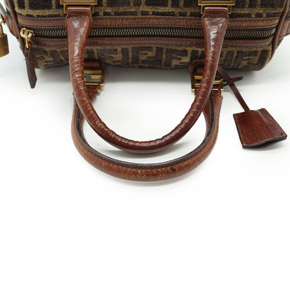 Zucca Velvet Mini Boston Bag