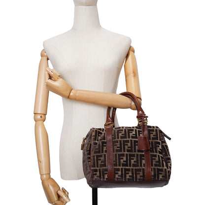 Zucca Velvet Mini Boston Bag