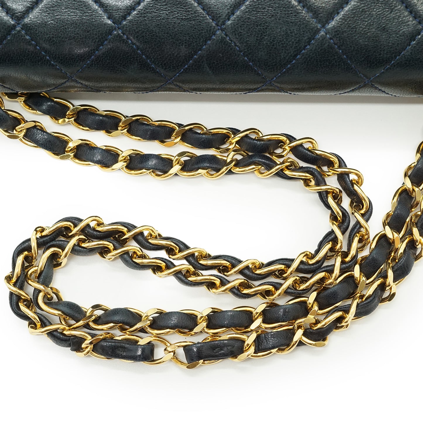Double Flap Matelasse 25 Lambskin Chain Shoulder Bag