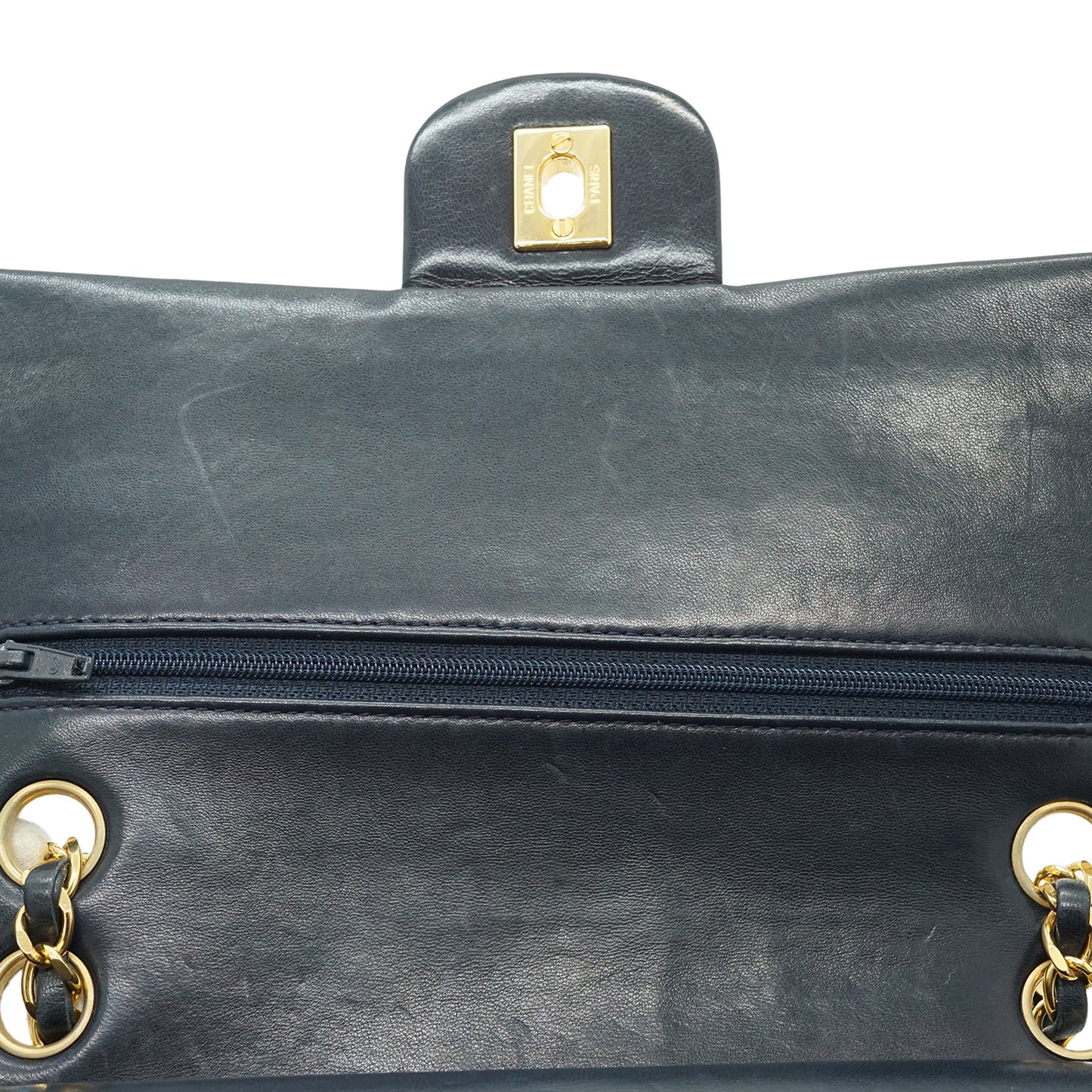 Double Flap Matelasse 25 Lambskin Chain Shoulder Bag