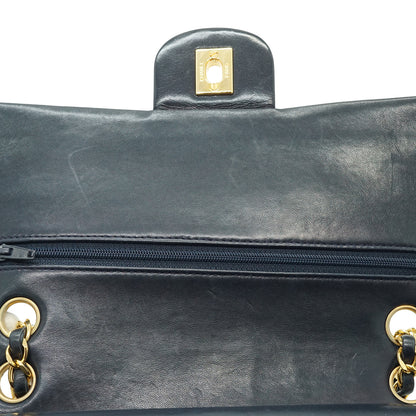Double Flap Matelasse 25 Lambskin Chain Shoulder Bag