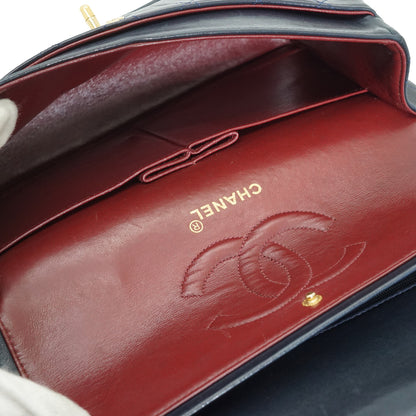 Double Flap Matelasse 25 Lambskin Chain Shoulder Bag
