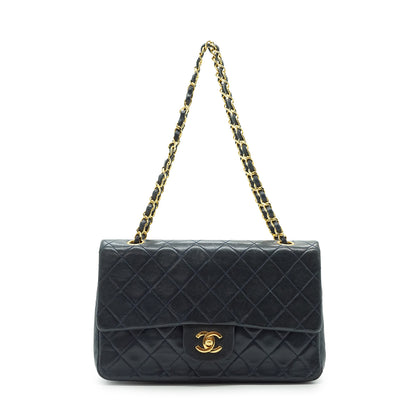 Double Flap Matelasse 25 Lambskin Chain Shoulder Bag