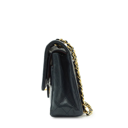 Double Flap Matelasse 25 Lambskin Chain Shoulder Bag