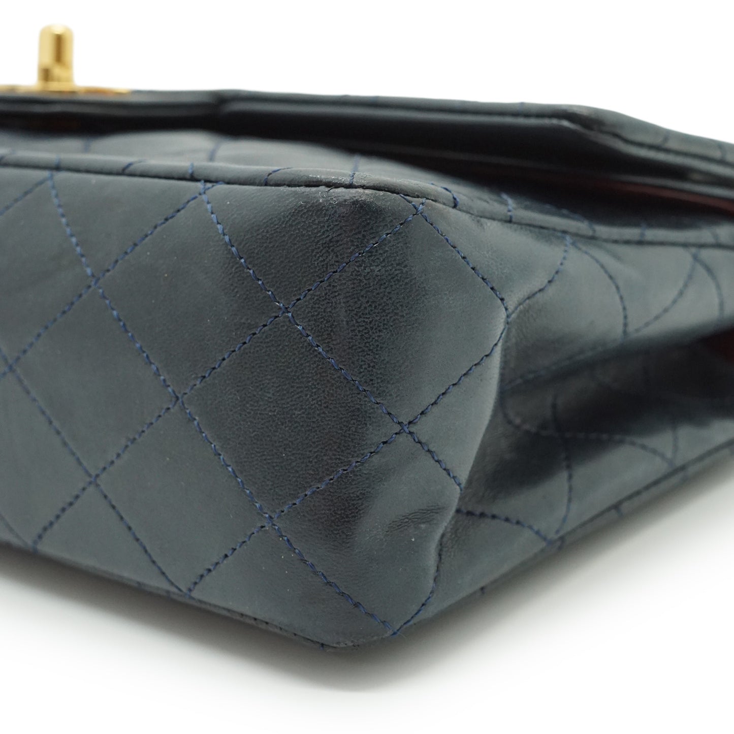 Double Flap Matelasse 25 Lambskin Chain Shoulder Bag