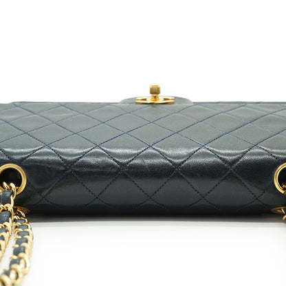 Double Flap Matelasse 25 Lambskin Chain Shoulder Bag