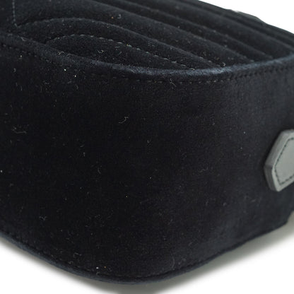 GG Marmont Velvet Camera Shoulder Bag