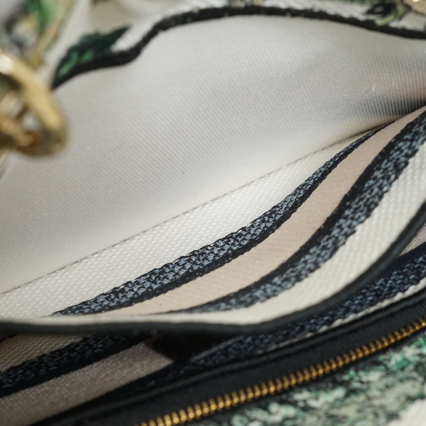 Lady Dior Medium Embroidered D-Lite