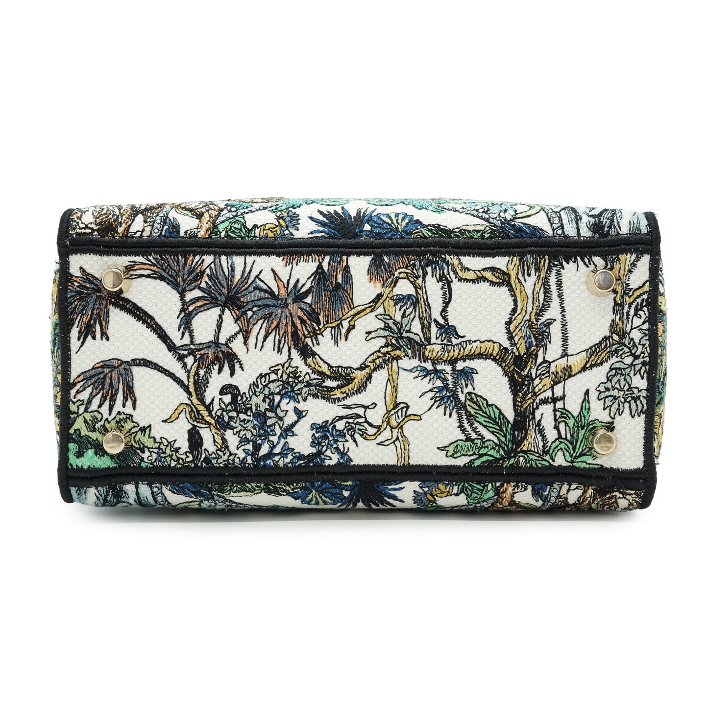 Lady Dior Medium Embroidered D-Lite