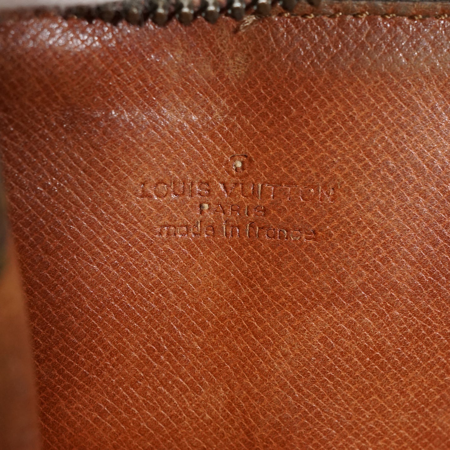 Vintage Monogram Poche Documents Business Clutch Bag