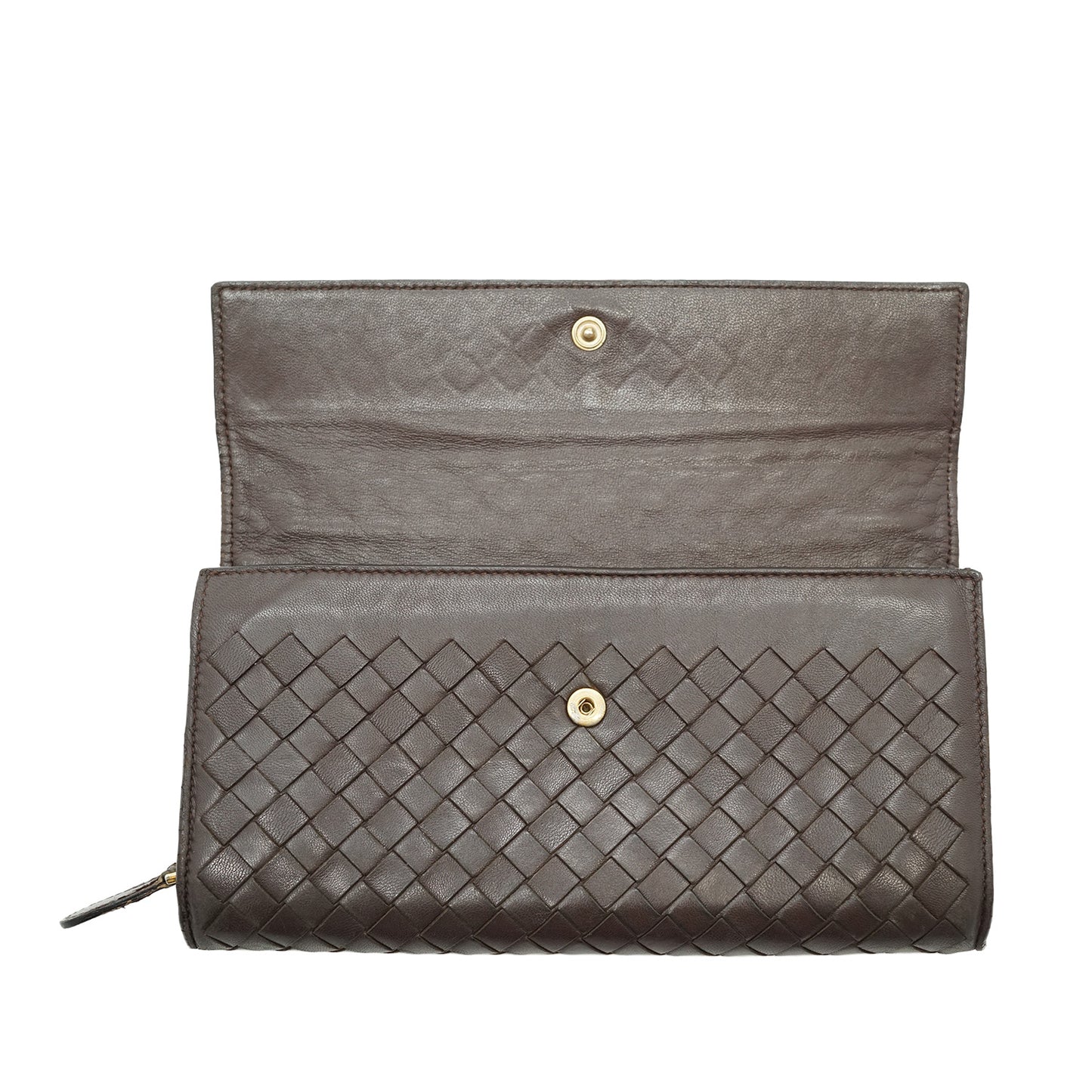 Intrecciato Long Wallet
