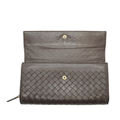 Intrecciato Long Wallet
