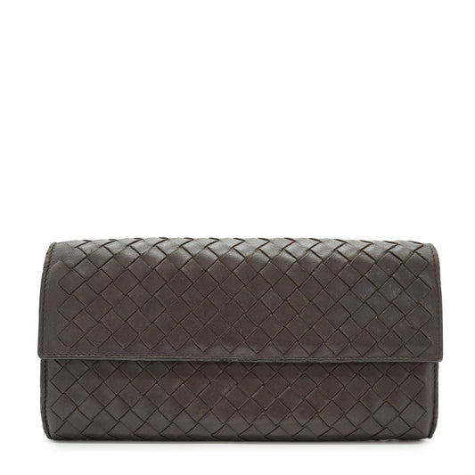 Intrecciato Long Wallet