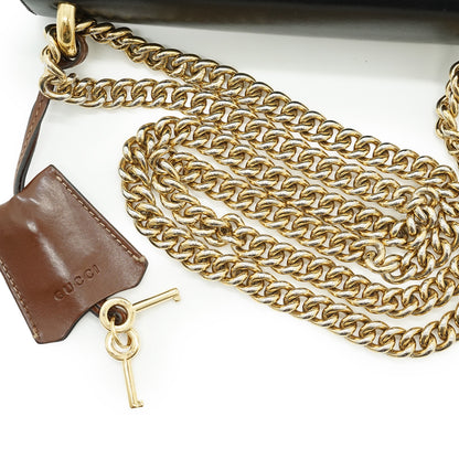 GG Supreme Padlock Small Chain Shoulder Bag
