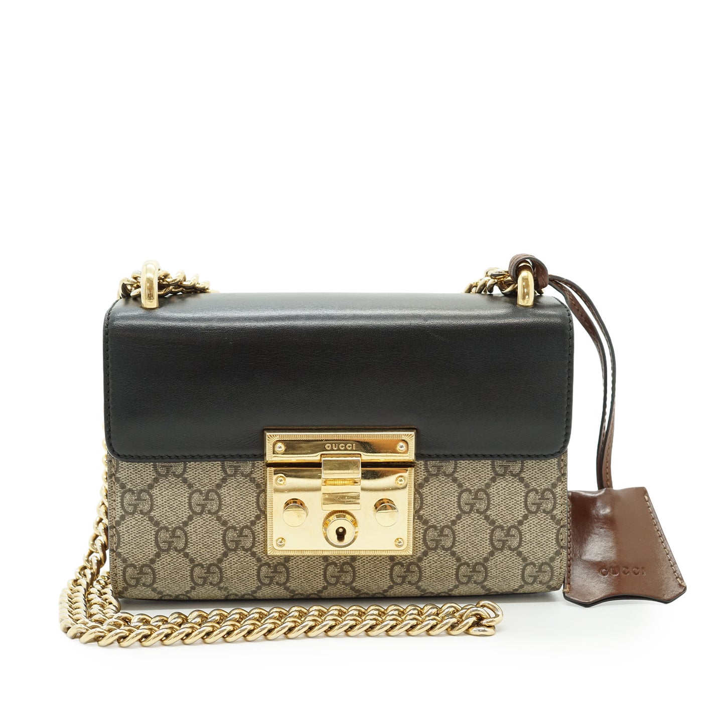 GG Supreme Padlock Small Chain Shoulder Bag