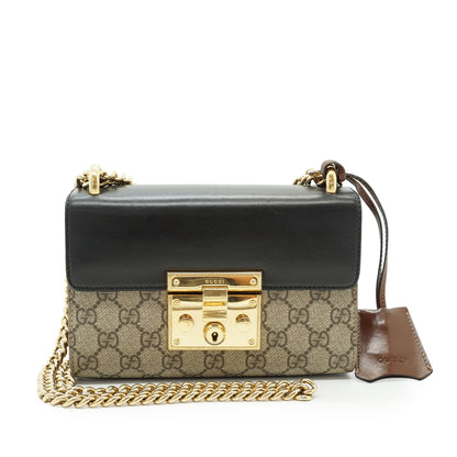 GG Supreme Padlock Small Chain Shoulder Bag