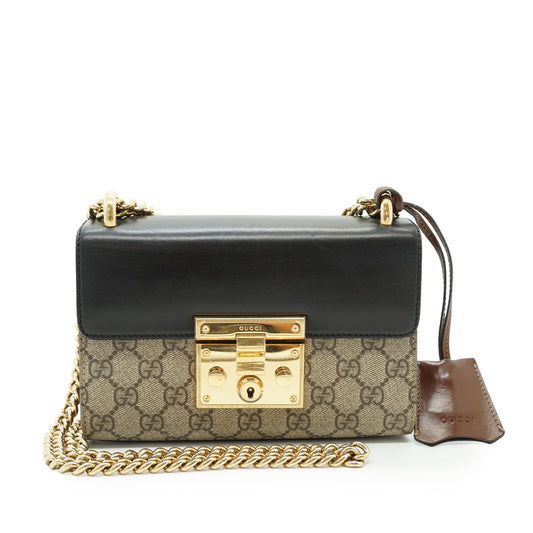 GG Supreme Padlock Small Chain Shoulder Bag