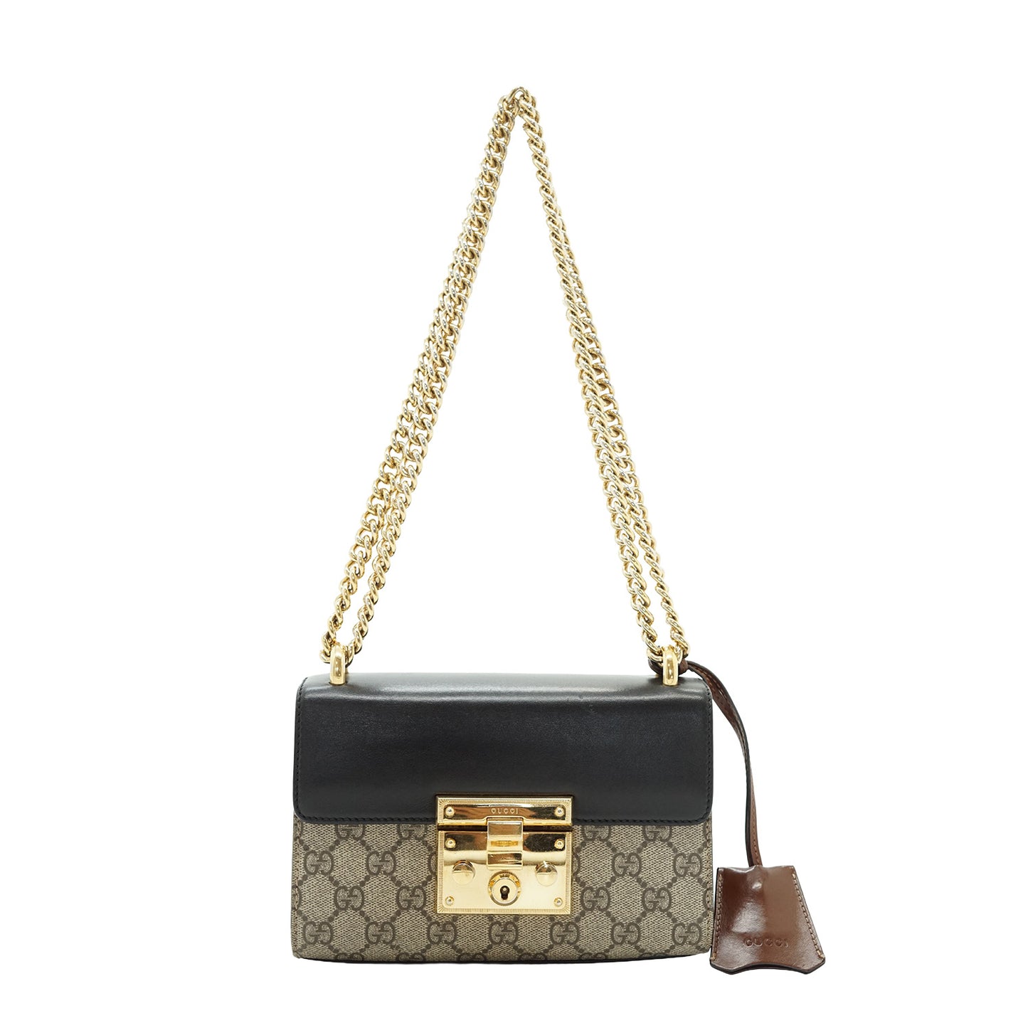 GG Supreme Padlock Small Chain Shoulder Bag