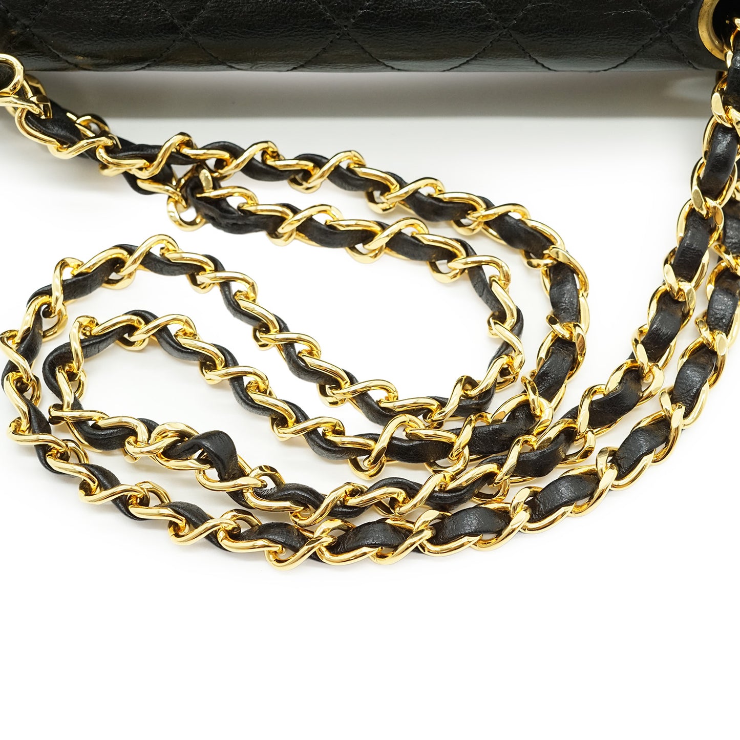 Vintage Lambskin Matelasse Diana Flap Chain Shoulder Bag