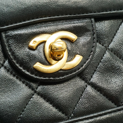 Vintage Lambskin Matelasse Diana Flap Chain Shoulder Bag