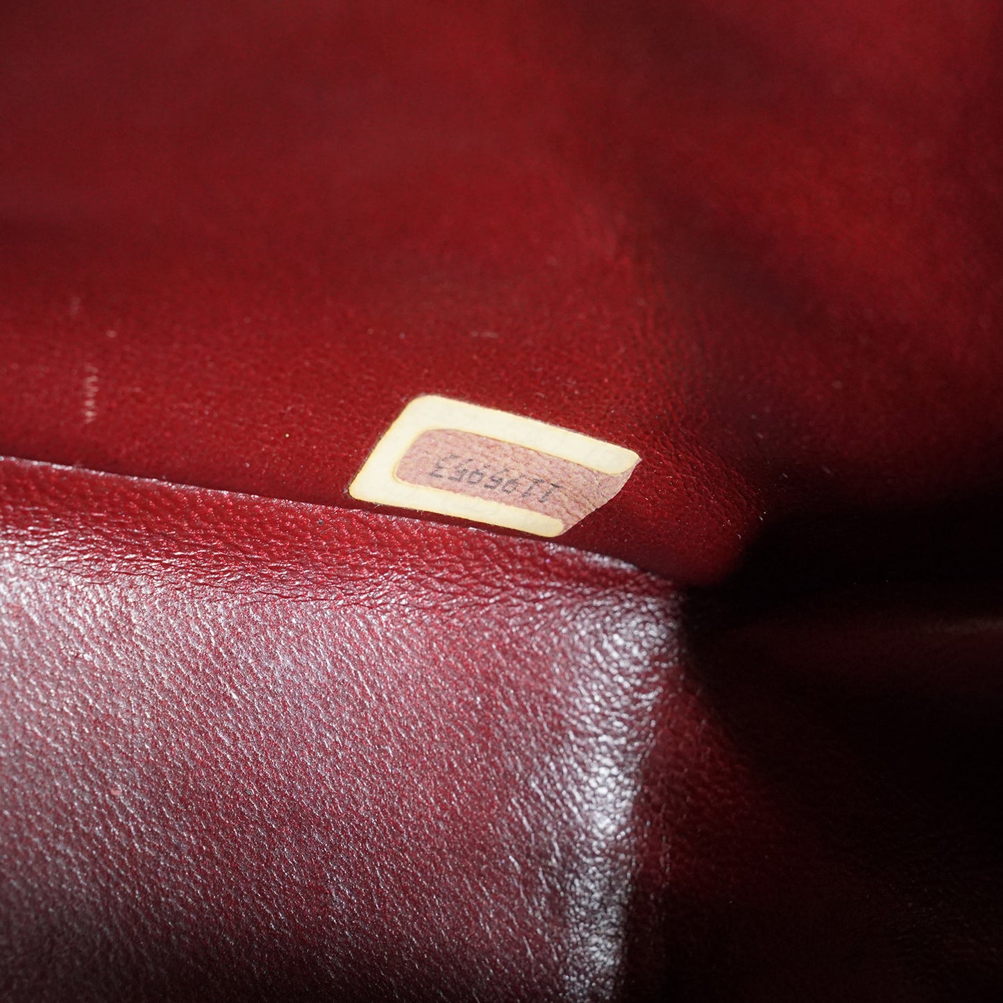 Vintage Lambskin Matelasse Diana Flap Chain Shoulder Bag