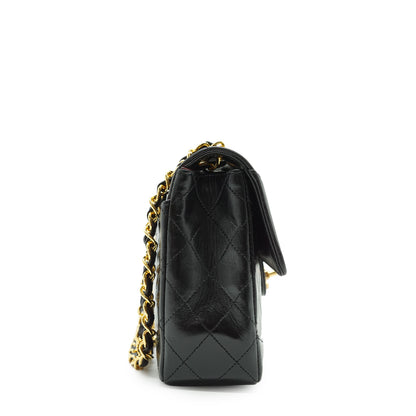 Vintage Lambskin Matelasse Diana Flap Chain Shoulder Bag