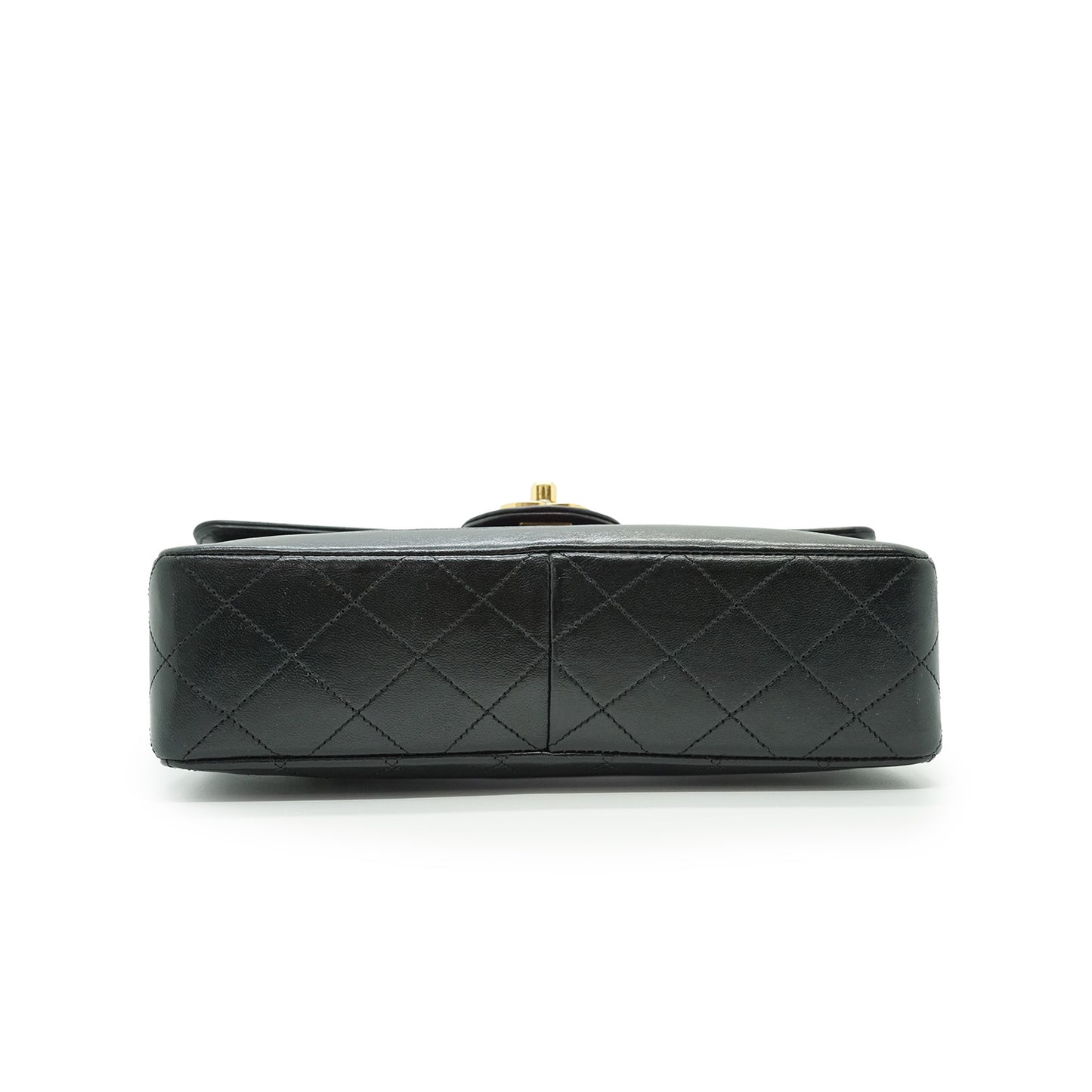Vintage Lambskin Matelasse Diana Flap Chain Shoulder Bag
