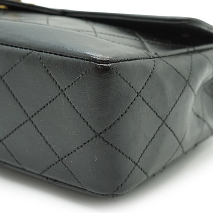 Vintage Lambskin Matelasse Diana Flap Chain Shoulder Bag
