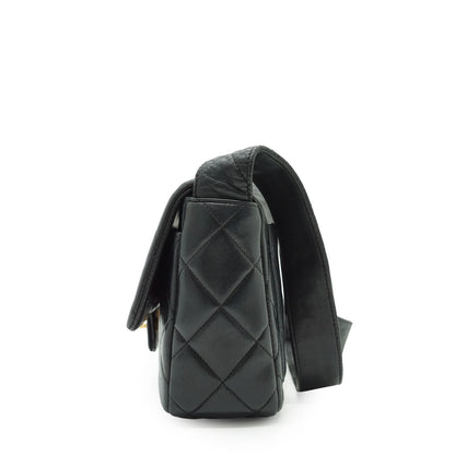 Vintage Lambskin Classic Matelasse 23 Quilted Strap Shoulder Bag