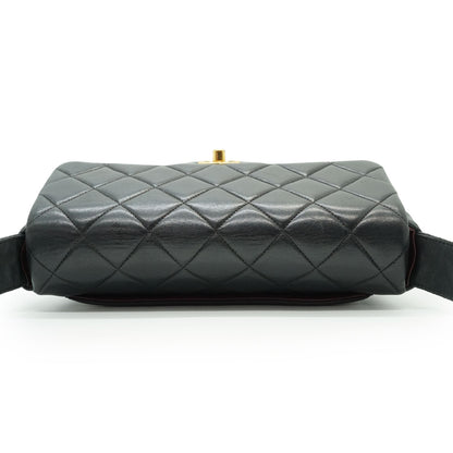 Vintage Lambskin Classic Matelasse 23 Quilted Strap Shoulder Bag
