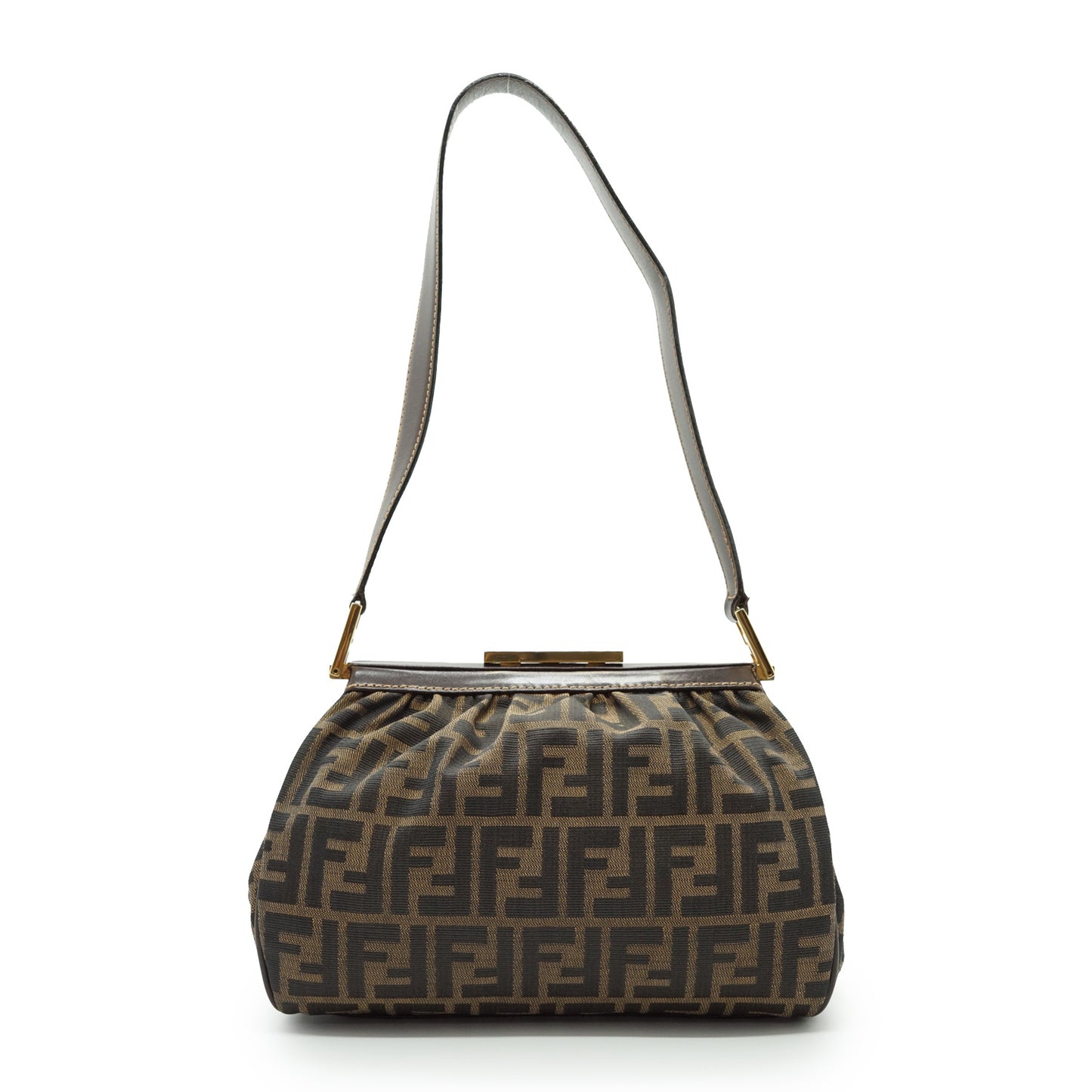 Vintage Zucca Kiss-lock Shoulder Bag