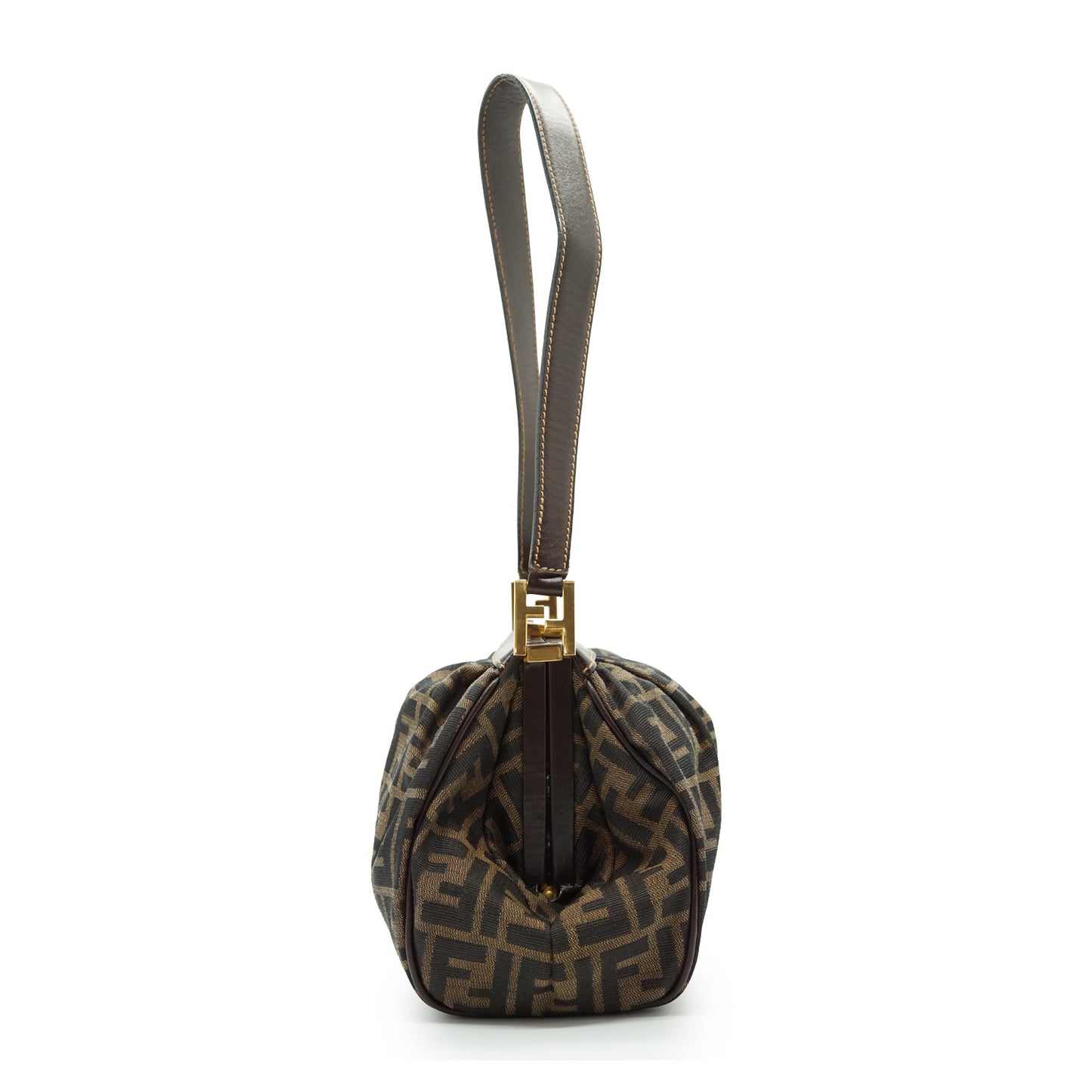 Vintage Zucca Kiss-lock Shoulder Bag