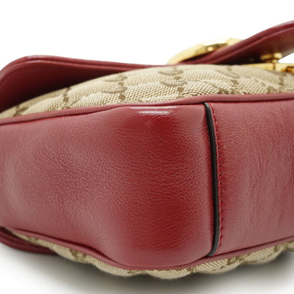 GG Marmont Bicolor Small Chain Shoulder Bag