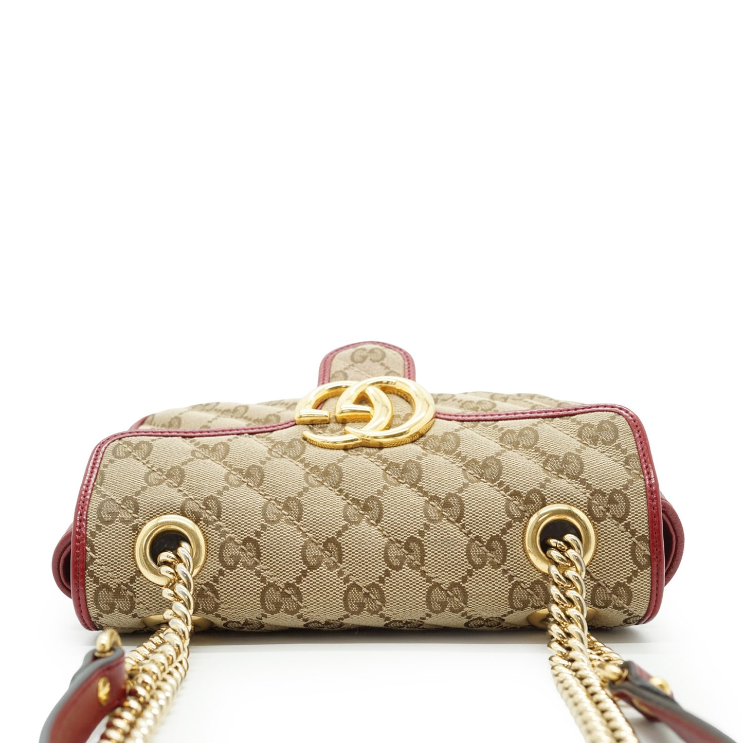 GG Marmont Bicolor Small Chain Shoulder Bag