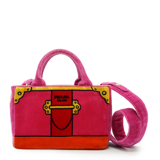 Cahier Velvet Tote