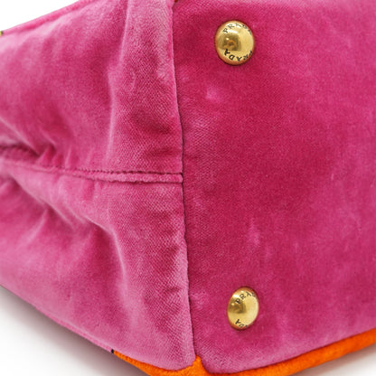 Cahier Velvet Tote