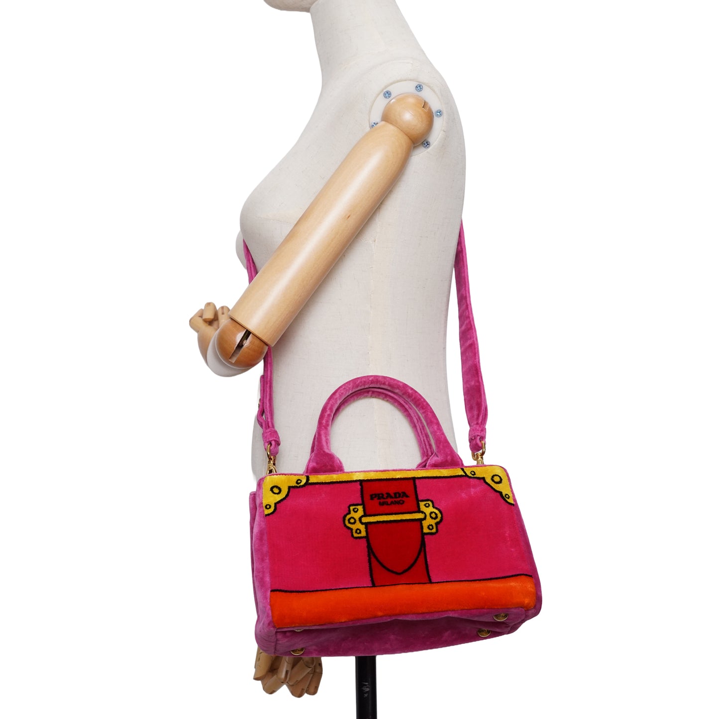 Cahier Velvet Tote