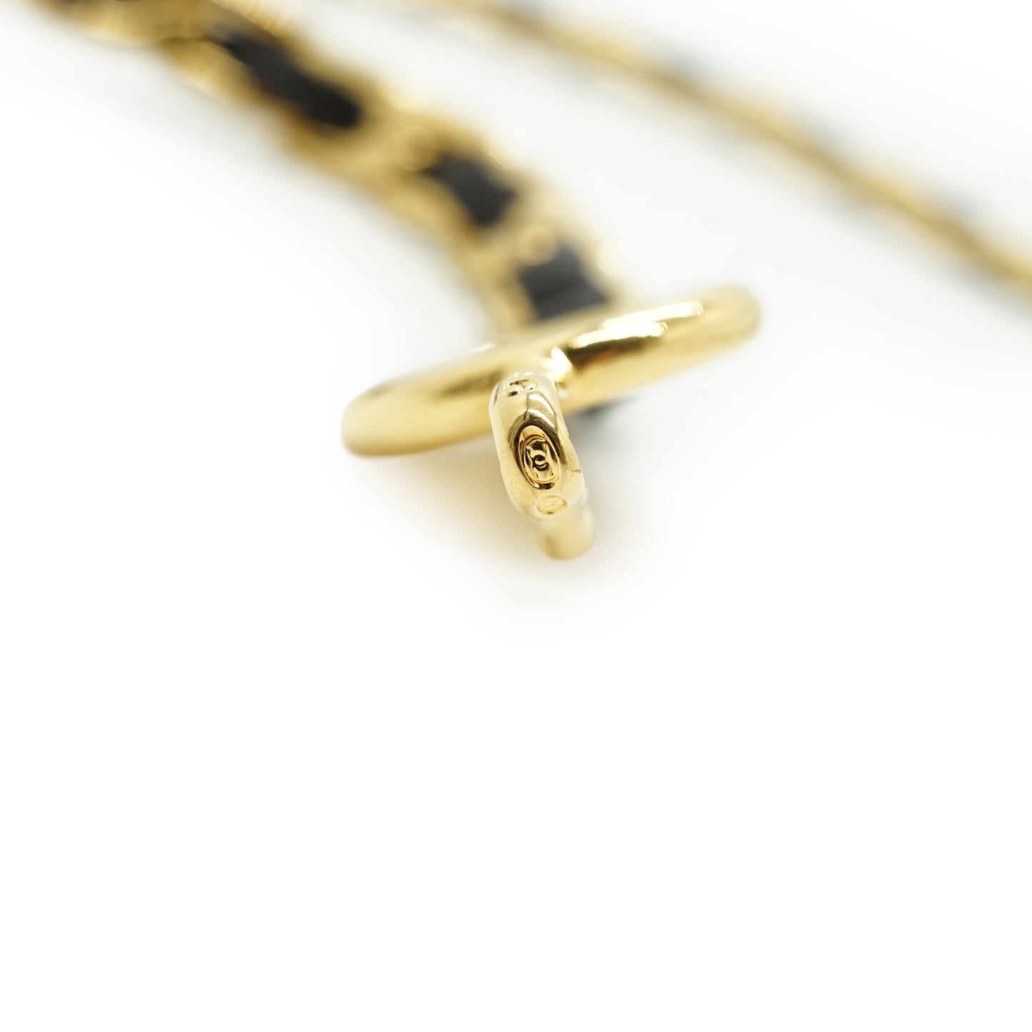 Vintage CC 31 Rue Cambon Medallion Chain Belt GP 80