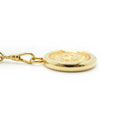 Vintage CC 31 Rue Cambon Medallion Chain Belt GP 80