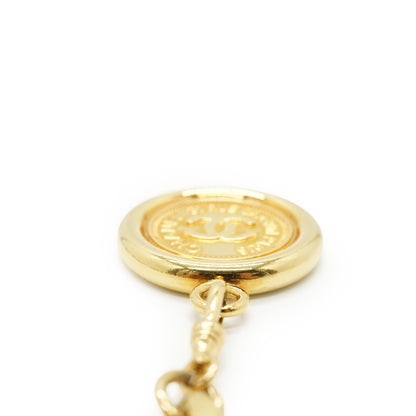 Vintage CC 31 Rue Cambon Medallion Chain Belt GP 80