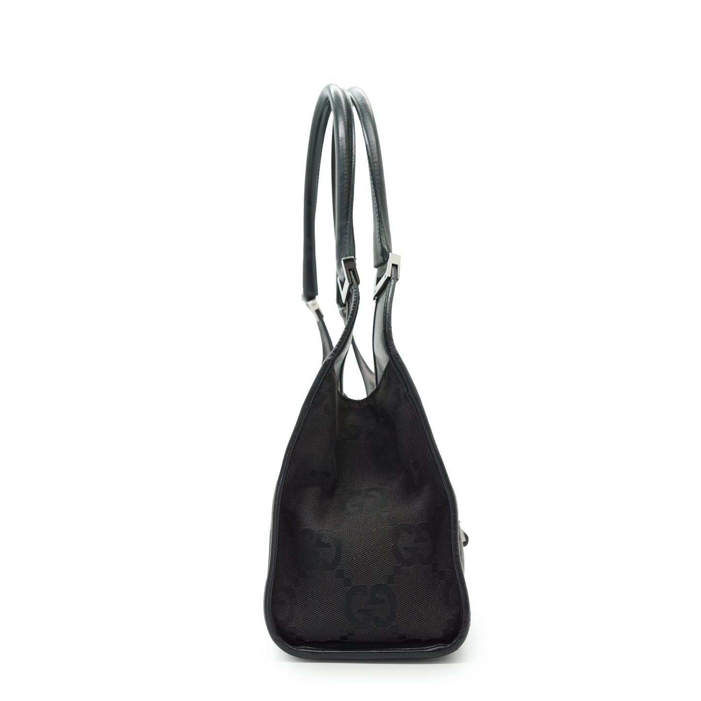 Vintage Jackie Jumbo GG Canvas Shoulder Bag