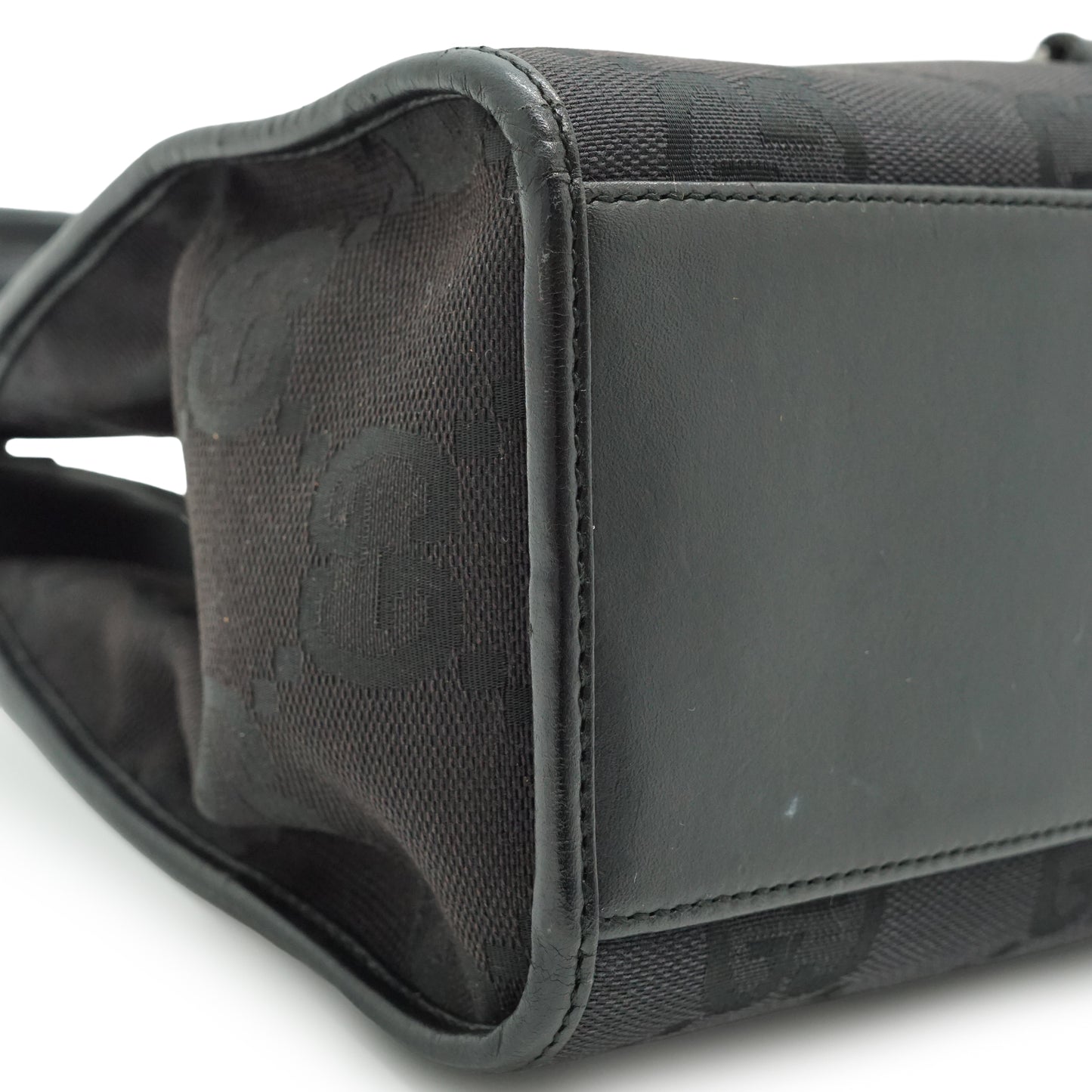 Vintage Jackie Jumbo GG Canvas Shoulder Bag