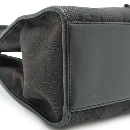 Vintage Jackie Jumbo GG Canvas Shoulder Bag