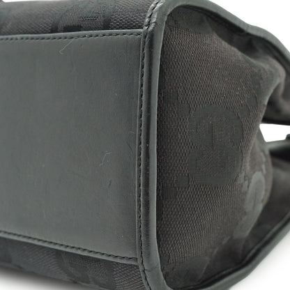 Vintage Jackie Jumbo GG Canvas Shoulder Bag