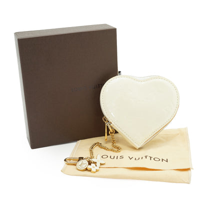 Monogram Vernis Porte Monnaie Coeur