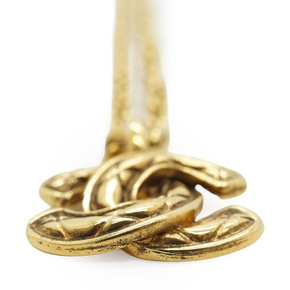 Vintage Small CC Matelasse Pendant Necklace