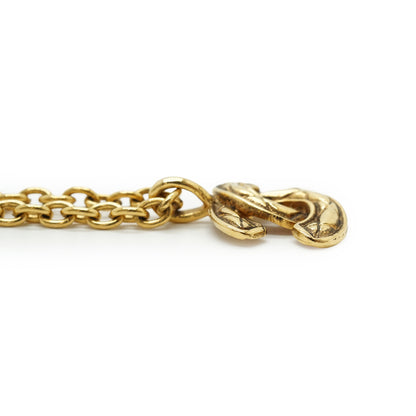 Vintage Small CC Matelasse Pendant Necklace